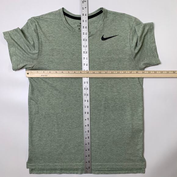 Nike Shirt Mens S Small Dri Fit Breathe Short Sleeve Crew Gym Training Running - Picture 3 of 10